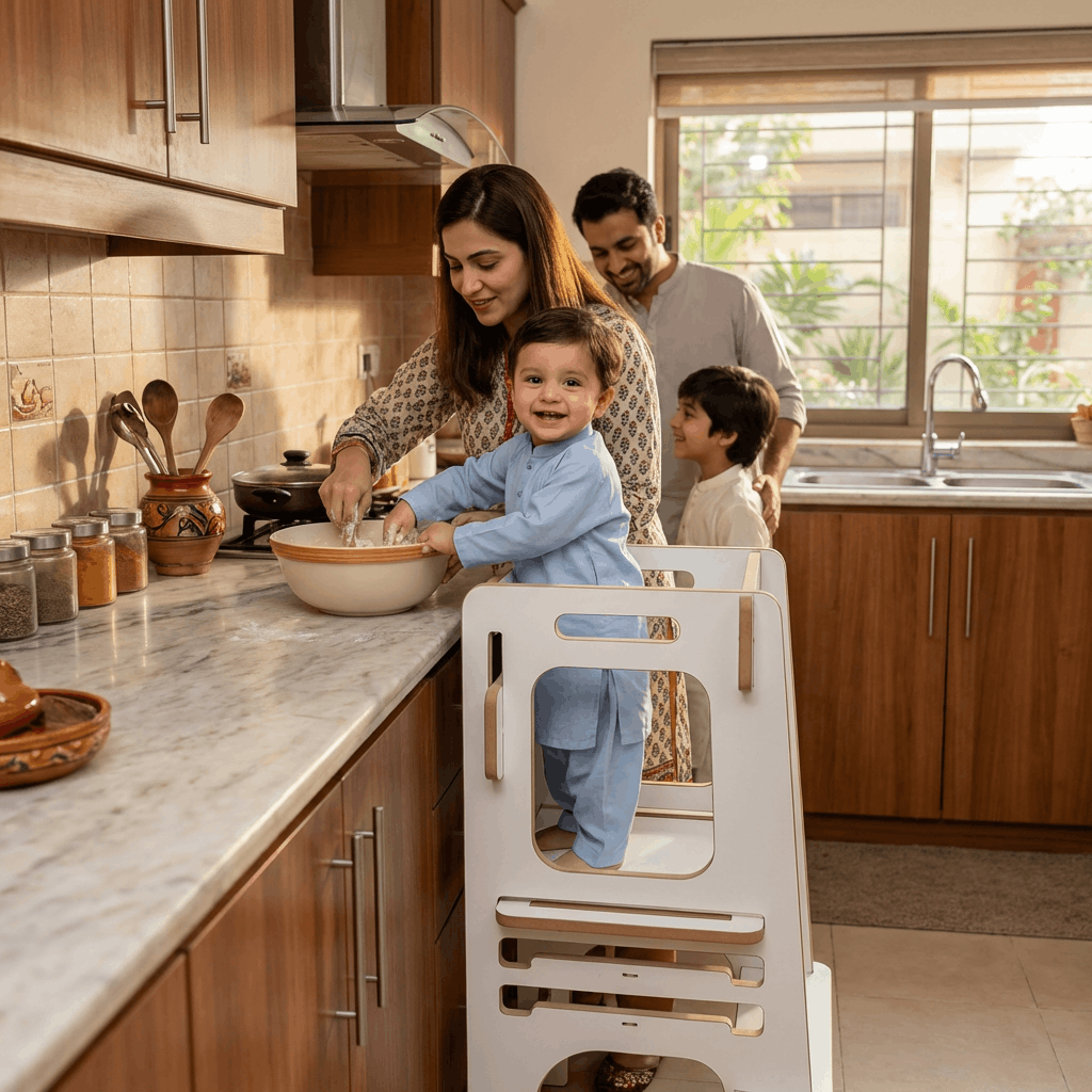 Kids Learning Tower - Image 2