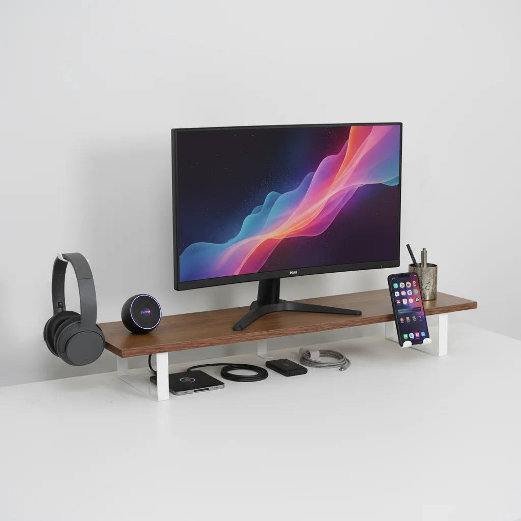 Modular Desk Shelf