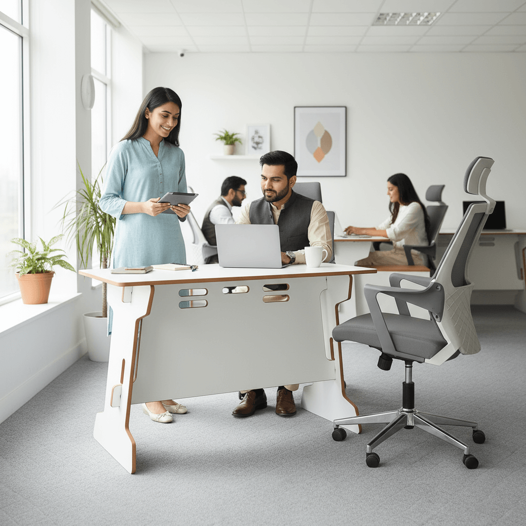 Built-In Pillar Desk - Image 5