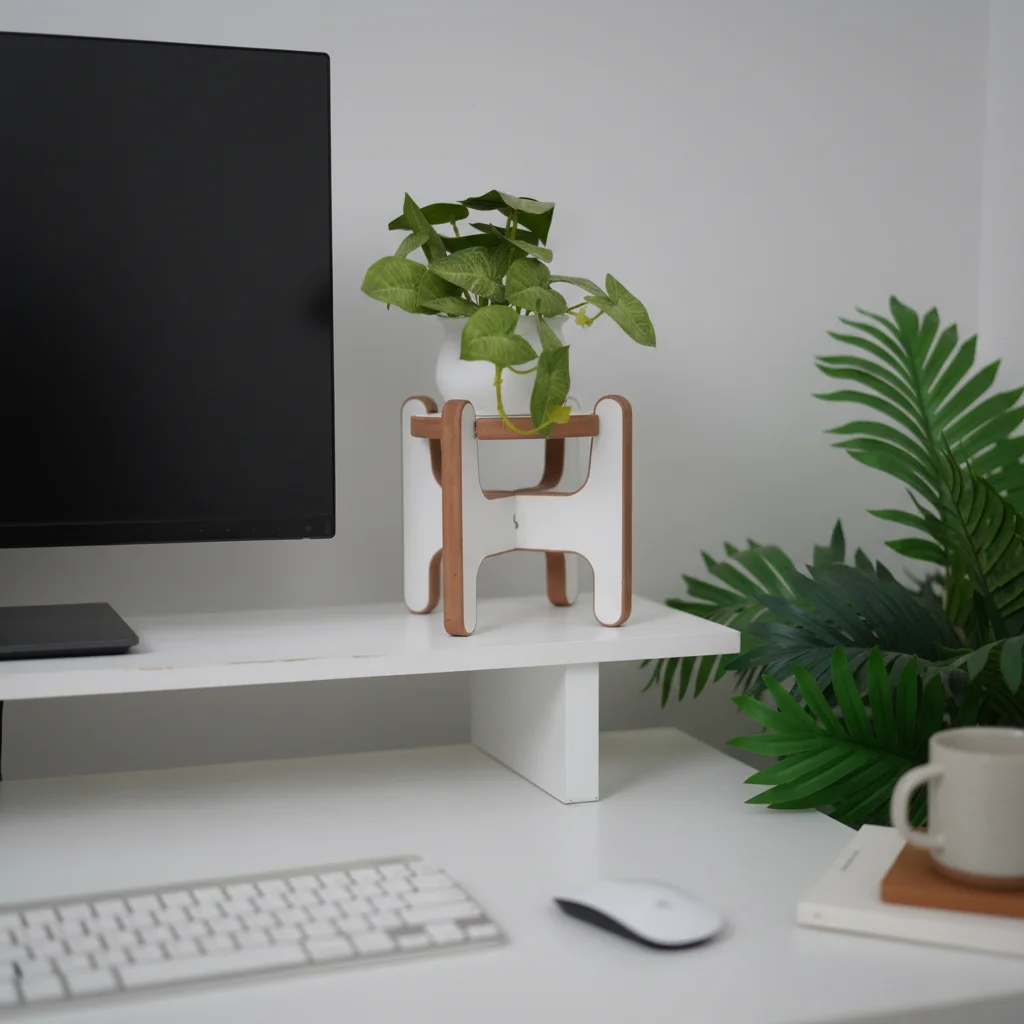 Wooden Stand – Plant, Lamp, and Vase Holder - Image 5