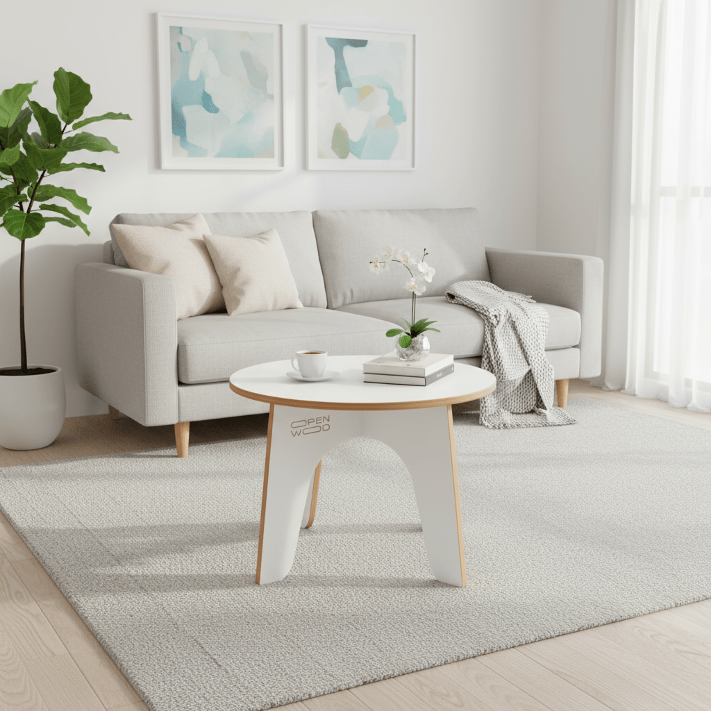 Round Coffee Table - Image 5