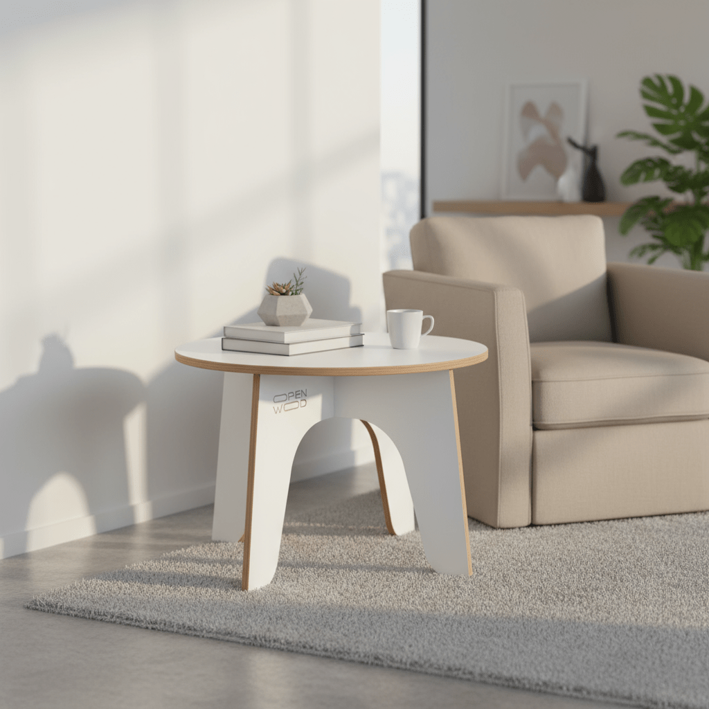Round Coffee Table - Image 2