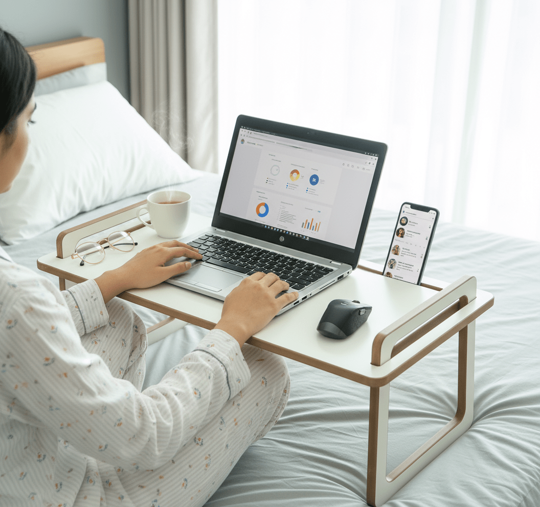 Built-in Laptop Table XL