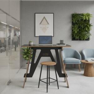 Built-in Reception Desk