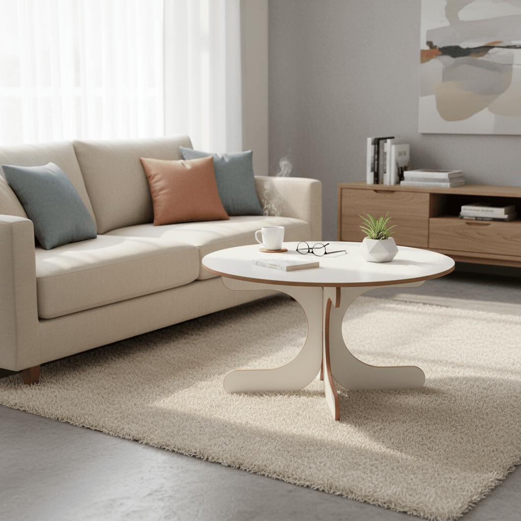 Flat Pack Interlinked Coffee Table - Image 3