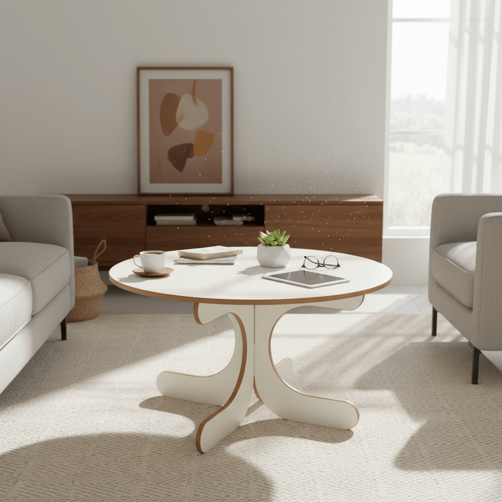 Flat Pack Interlinked Coffee Table
