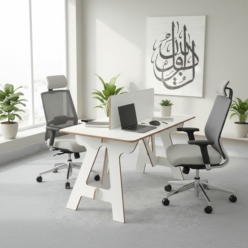 Workstation Built-in Desk